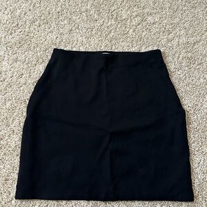 Aritzia Sunday Best Classic Black Women's Skirt